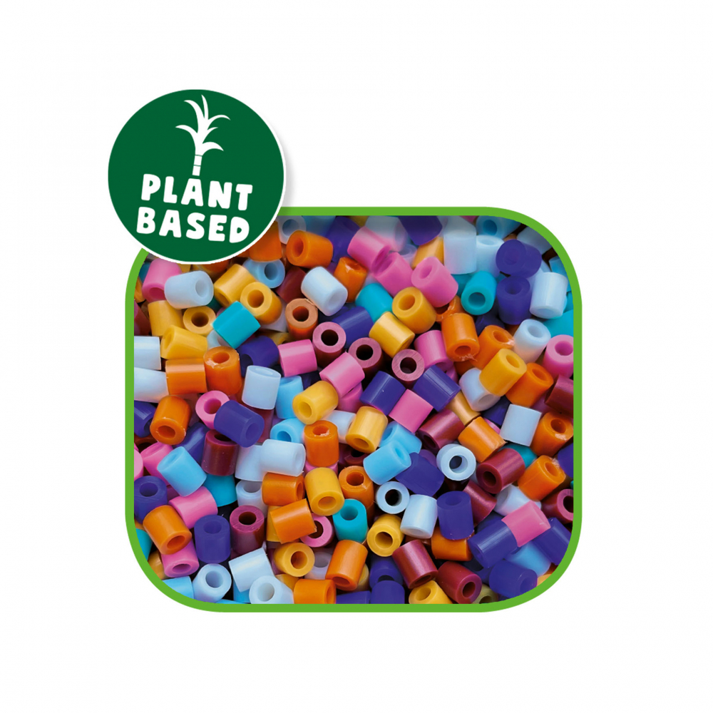 Set creativ Green Beedz – 1800 Margele de calcat Animale din padure,+5 ani [5]