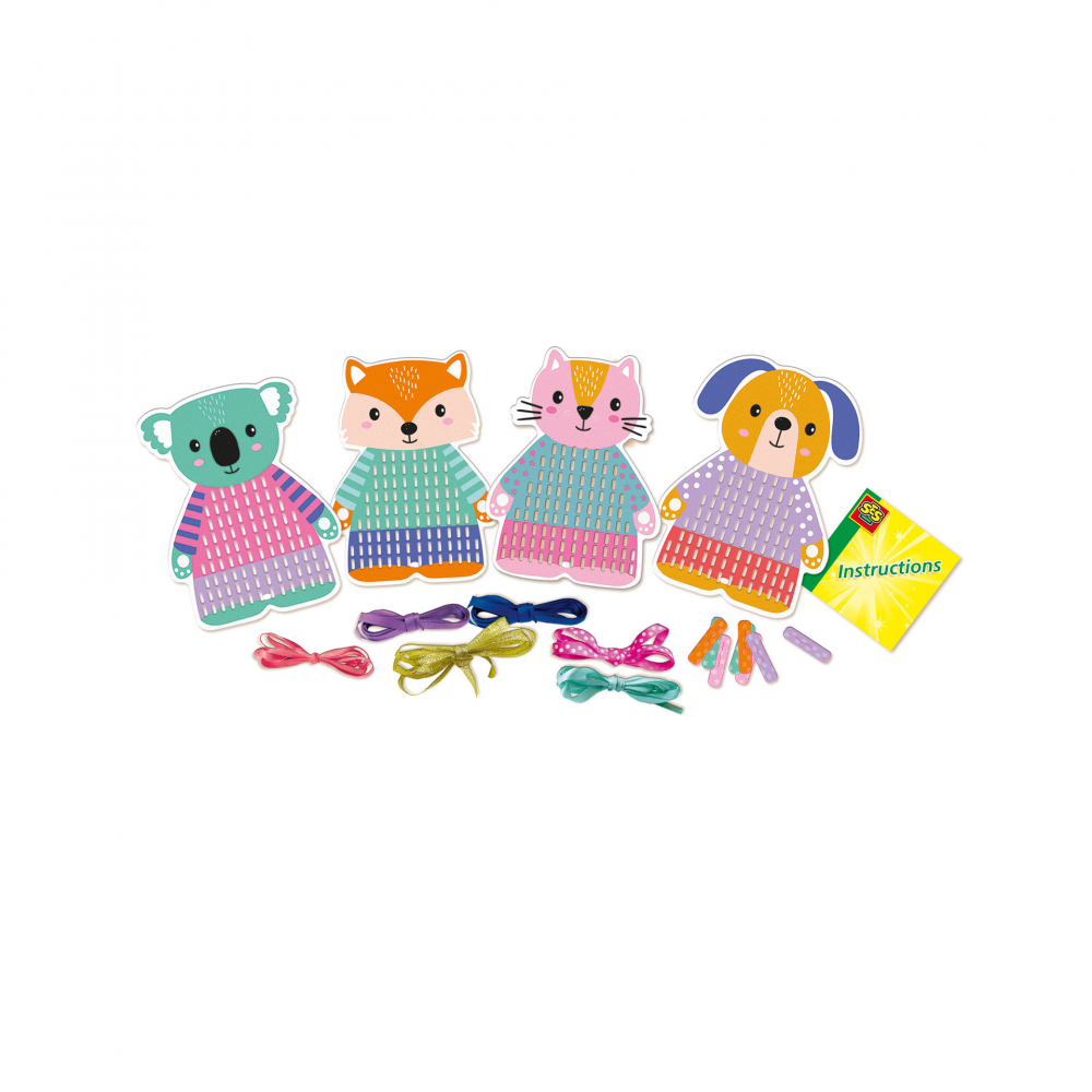 Set creativ pentru copii - Animale de tesut XXL, 3-6 ani [2]