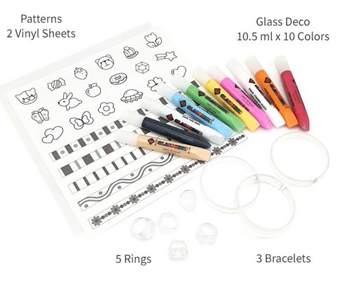 Set creativ pentru copii-Bijuterii pictate cu accesorii incluse,+6 ani [3]