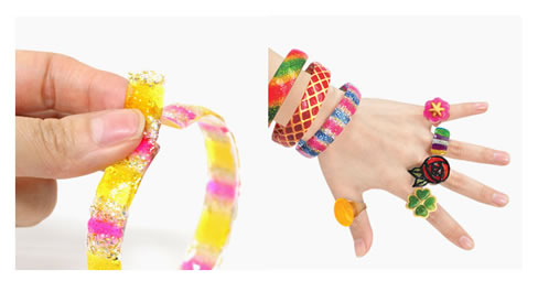 Set creativ pentru copii-Bijuterii pictate cu accesorii incluse,+6 ani [8]