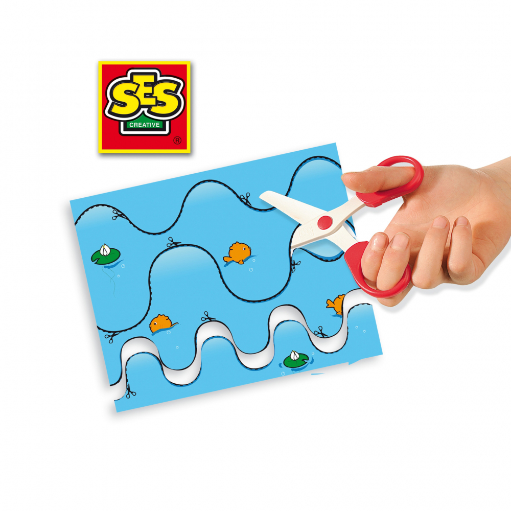 Set creativ pentru copii cu accesorii incluse - Invat sa folosesc foarfeca [4]