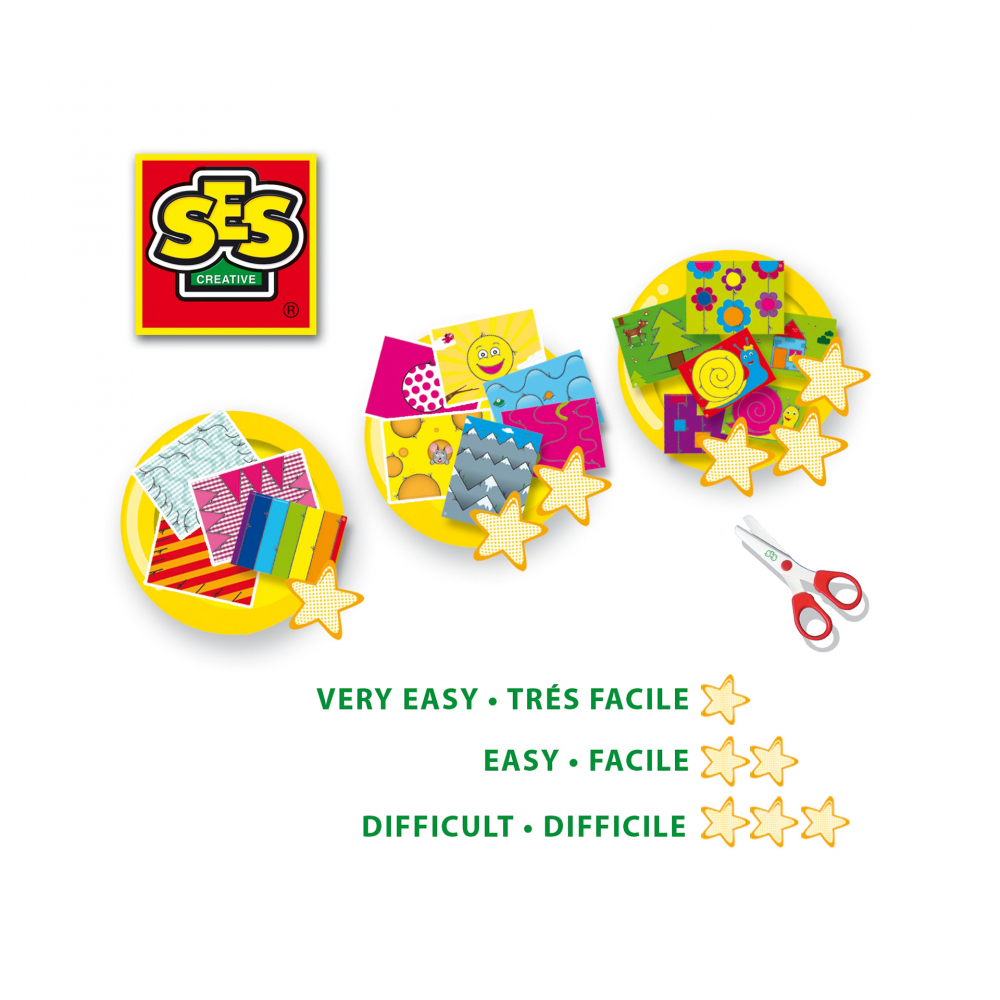 Set creativ pentru copii cu accesorii incluse - Invat sa folosesc foarfeca [3]