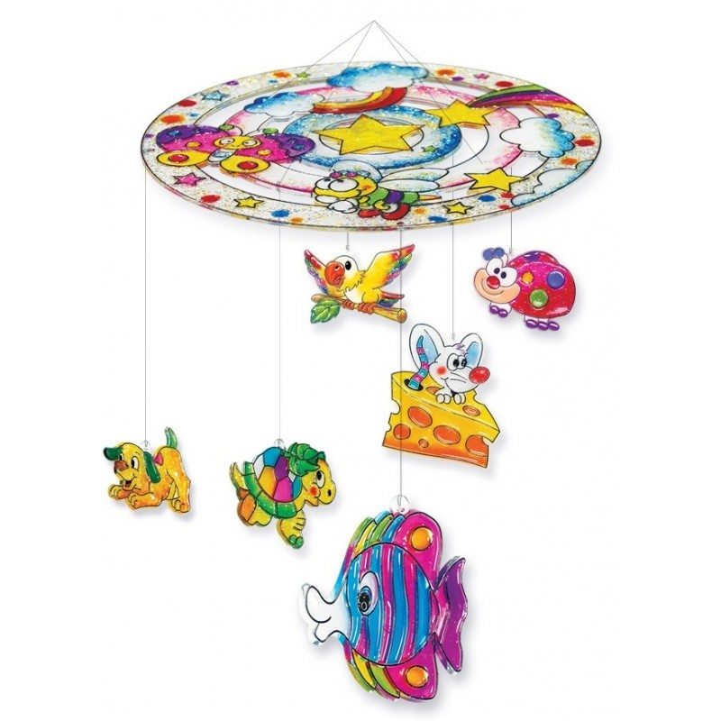 Set creativ pentru copii-Decoratiuni pictate cu accesorii incluse,+4 ani [4]
