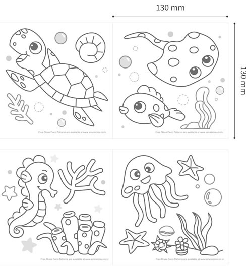 Set creativ pentru copii-Vietati marine pictate cu accesorii incluse,+4 ani [5]