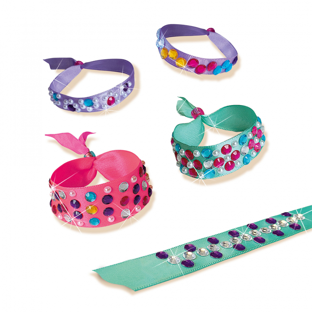 Kit creativ  cu accesorii incluse- Panglica decorata cu diamante [4]