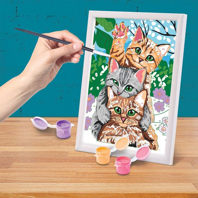 Set creativ pictura pe numere cu accesorii incluse [2]