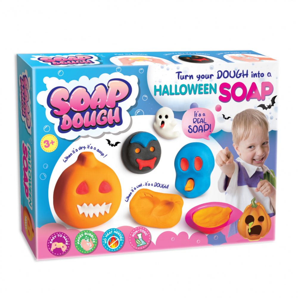 Set creativ DIY Strigo Fa-ti propriul sapun,model Halloween,+3 ani