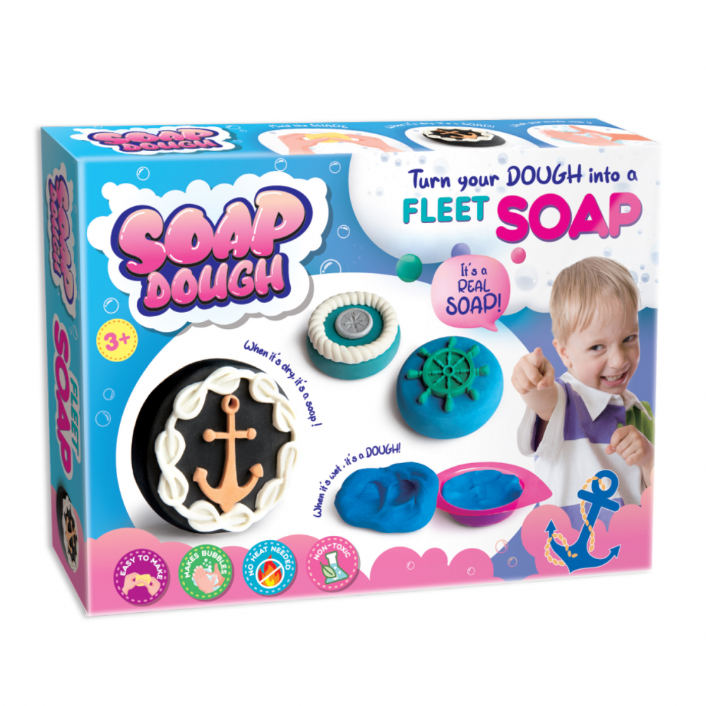 Set creativ DIY Strigo Fa-ti propriul sapun,model Nautic,+3 ani