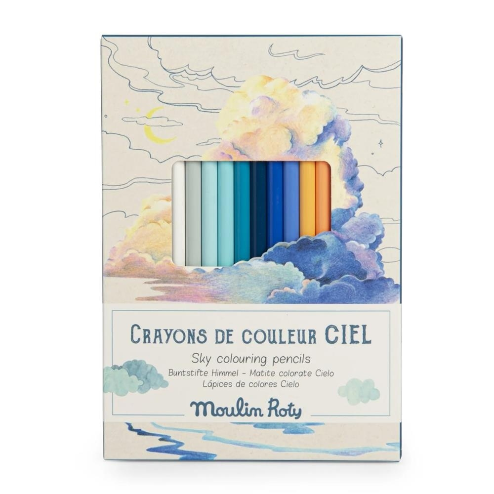 Set de colorat Culorile cerului, Moulin Roty