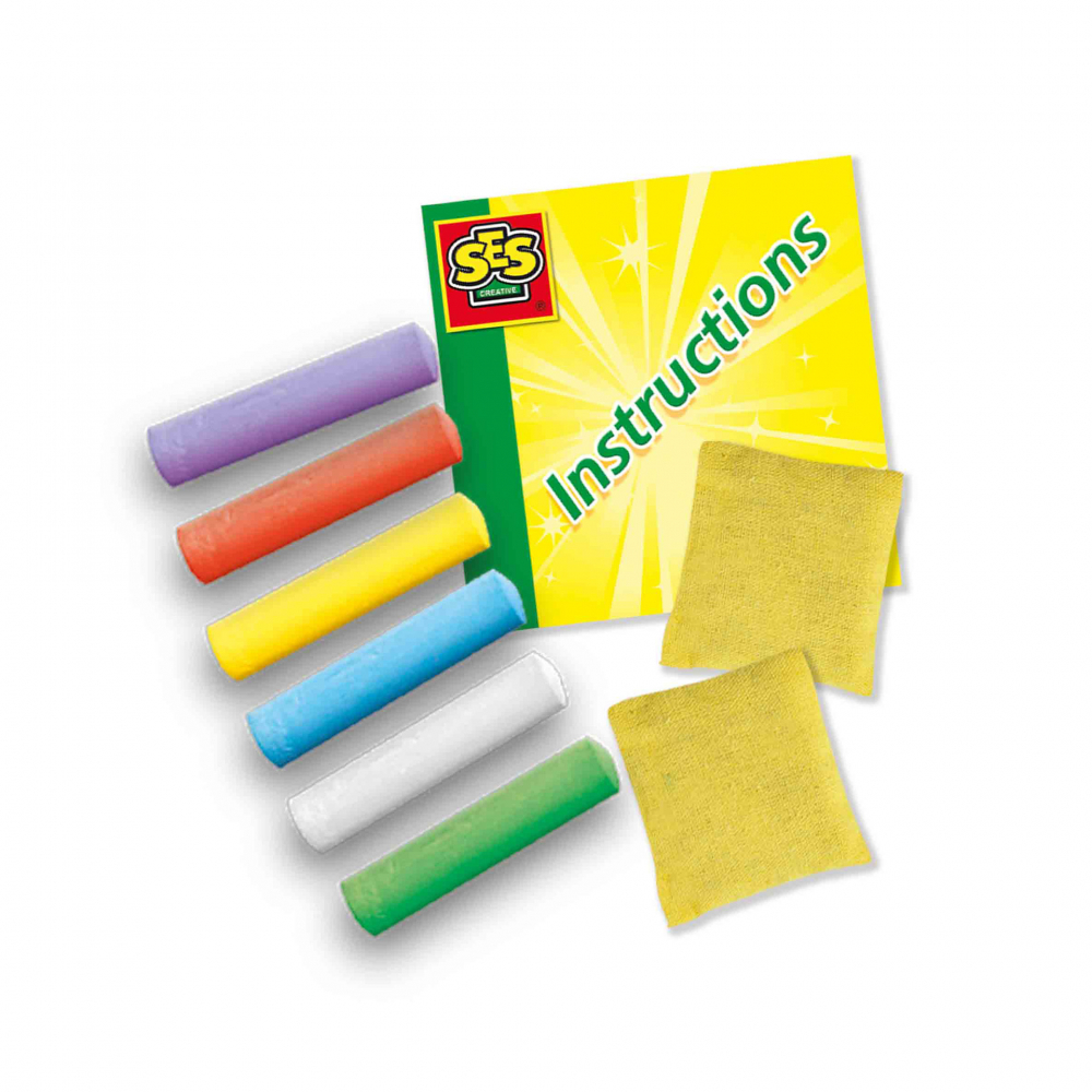 Set de colorat pentru asfalt-Creta pentru terenul de joaca - Jocuri 5 in 1 [2]