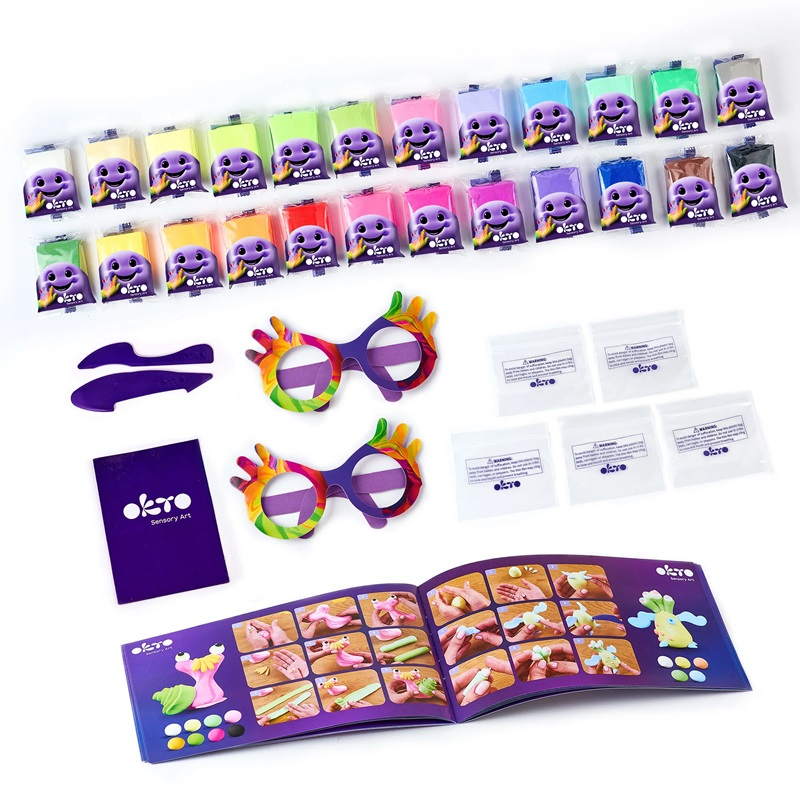 Set de Creatie Air Clay, Okto, 24 culori [3]