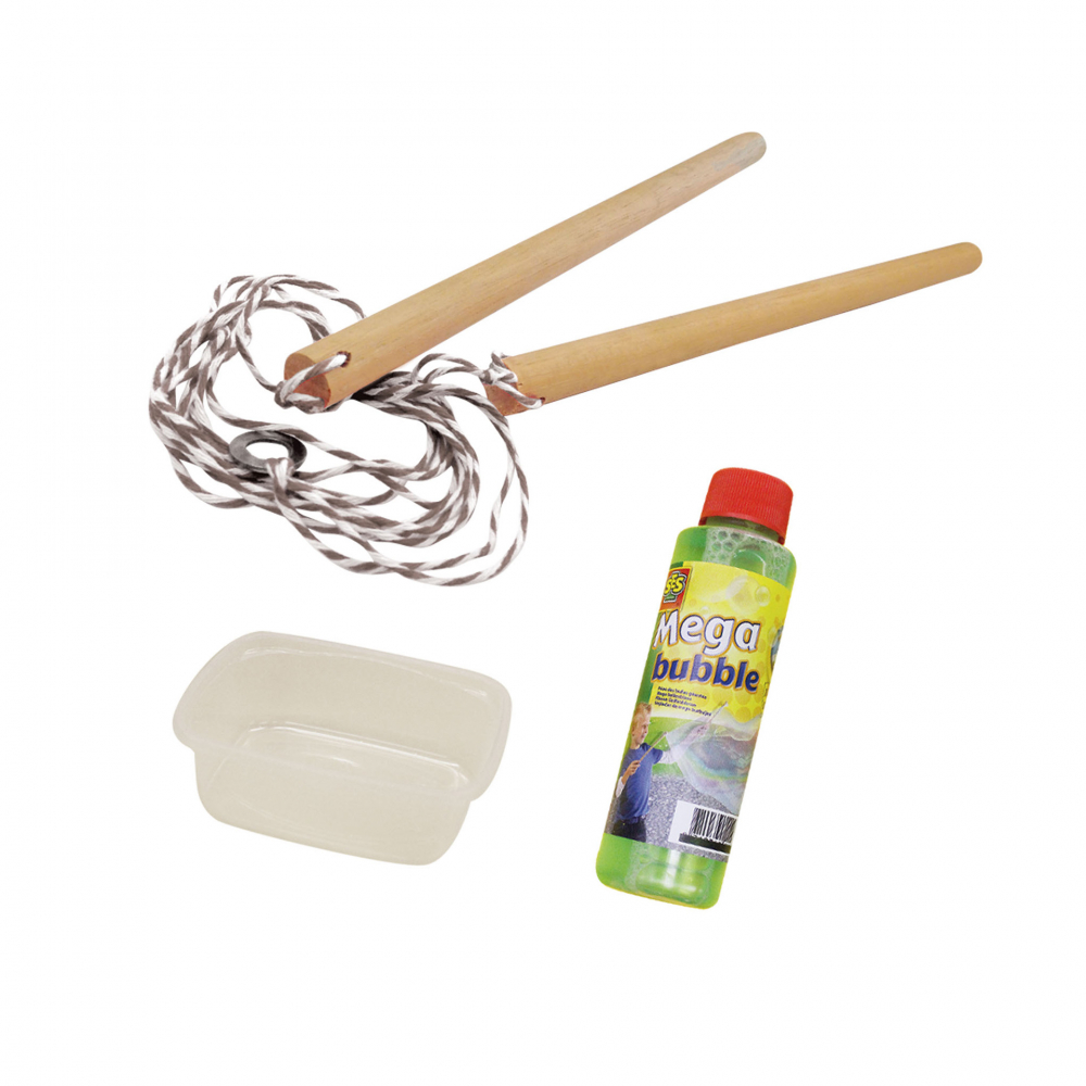 Set de facut baloane de sapun gingantice pentru copii cu solutie inclusa, 200 ml [3]