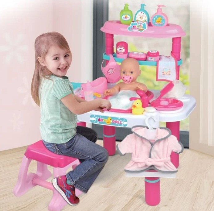 Set de joaca bebelus cu cada si accesorii incluse [4]