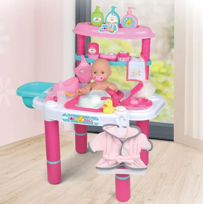 Set de joaca bebelus cu cada si accesorii incluse [3]