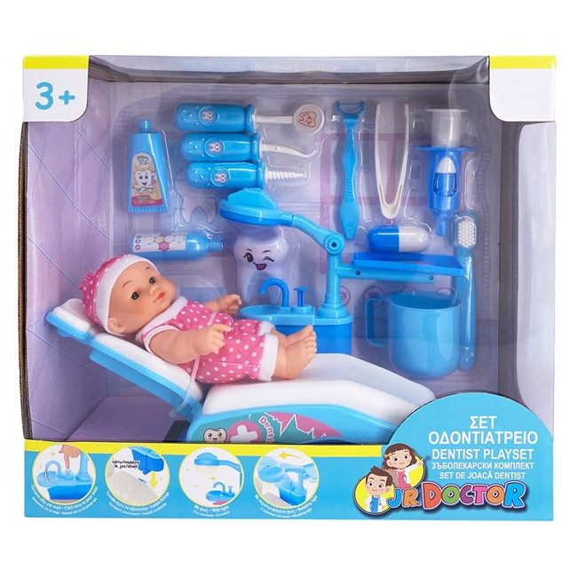 Set de joaca Bebelusul la stomatolog cu accesorii incluse [3]