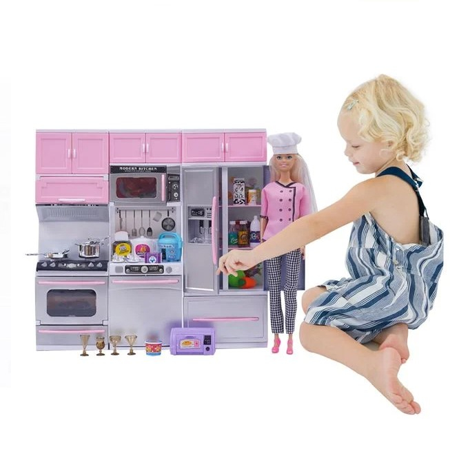Bucătăria lui Betty - Set de Joc cu Papușă, Sunete și Lumini! [2]