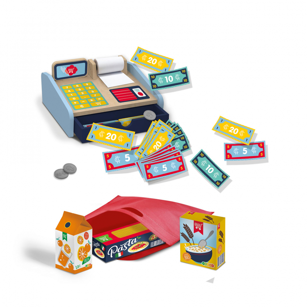 Set de joaca -Casa de marcat cu accesorii incluse,+3 ani [2]