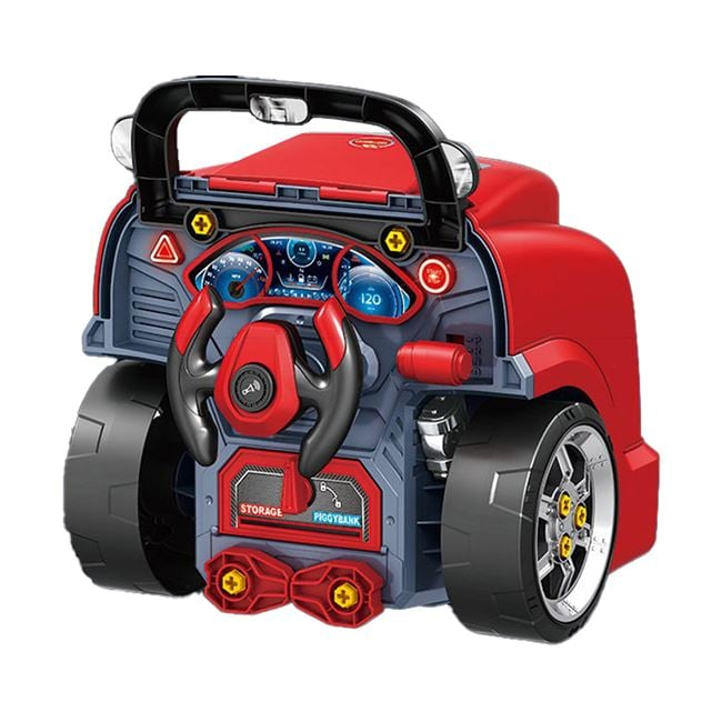 Set de joaca cu unelte in cutie in forma de camion , sunet si lumini, +3 ani [3]