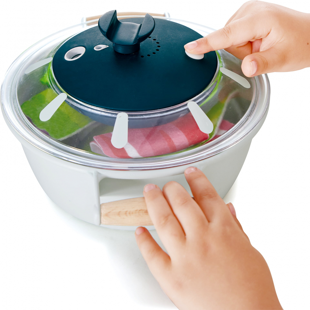 Set de joaca din lemn - Gatim la Hotpot cu accesorii incluse [4]