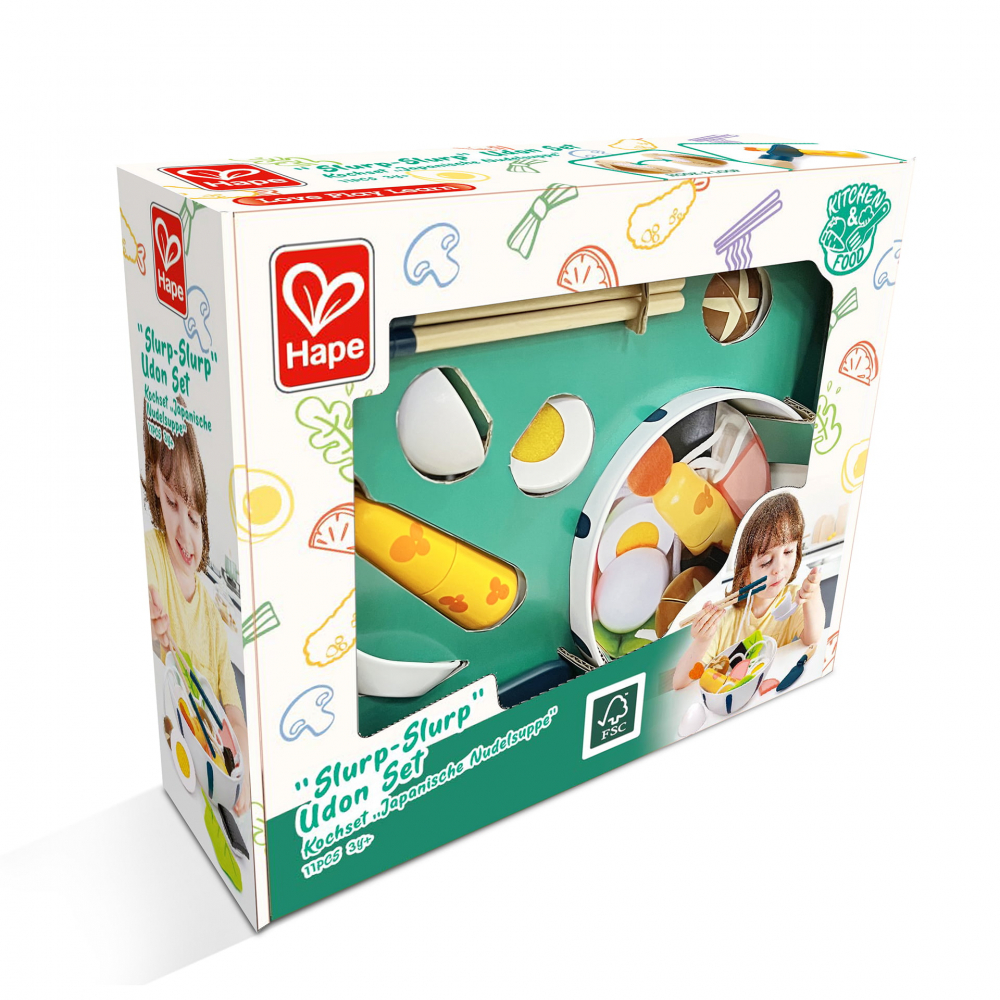 Set de joaca din lemn - Gatim taitei Udon cu accesorii incluse [2]