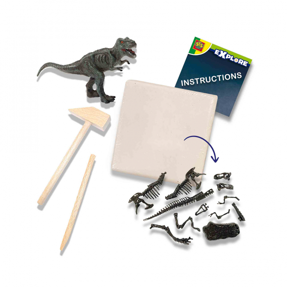 Set de joaca Dino si excavarea scheletului 2 in 1 - T-rex [2]
