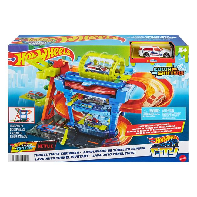 Set de joaca Hot Wheels Spalatorie Auto, +3 ani [3]