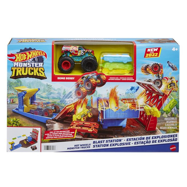 Monster Trucks Blast Station Hot Wheels [7]
