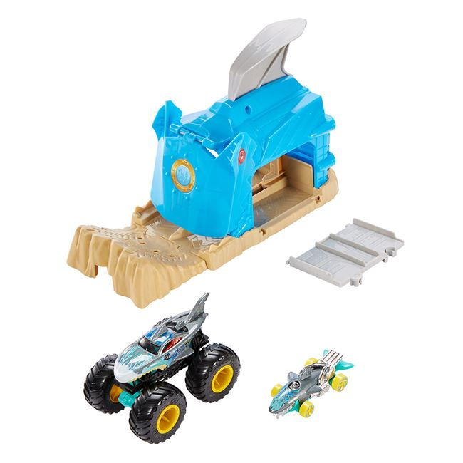 Set de joaca-Monster Trucks Shark Wreak Hot Wheels [4]