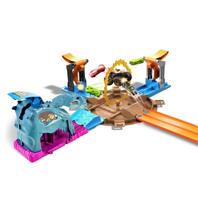 Monster Trucks Stunt Fire Hot Wheels [6]