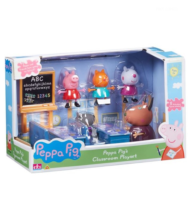 Set de joaca O zi la scoala cu Peppa pig [6]