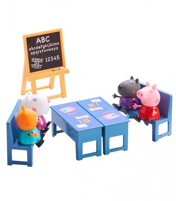 Set de joaca O zi la scoala cu Peppa pig [4]