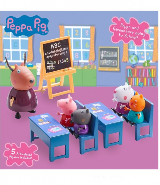 Set de joaca O zi la scoala cu Peppa pig [5]