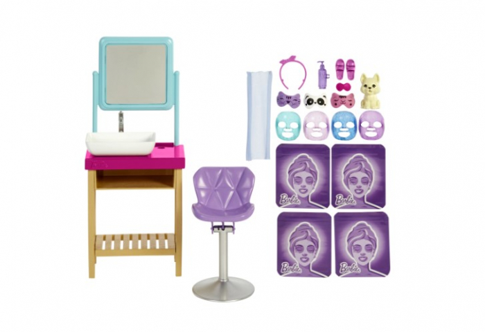 Set de joaca Papusa Barbie –O zi la salonul de cosmetica [2]