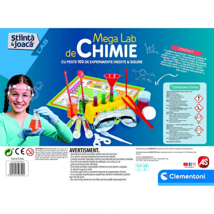 Set de joaca pentru mici exploratori Mega Lab de Chimie [4]