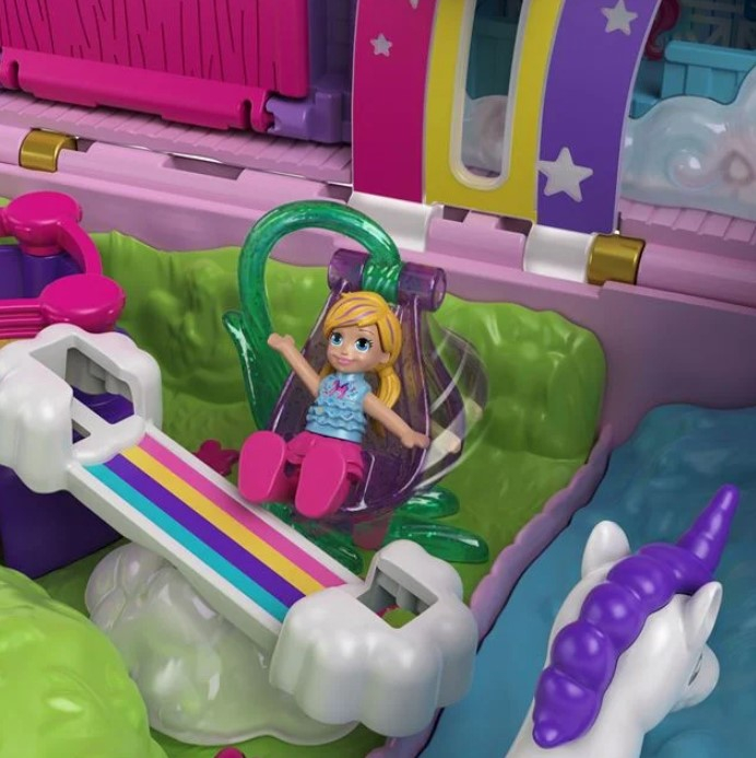 Set de joaca Polly Pocket Unicorn cu Polly si Lila [3]