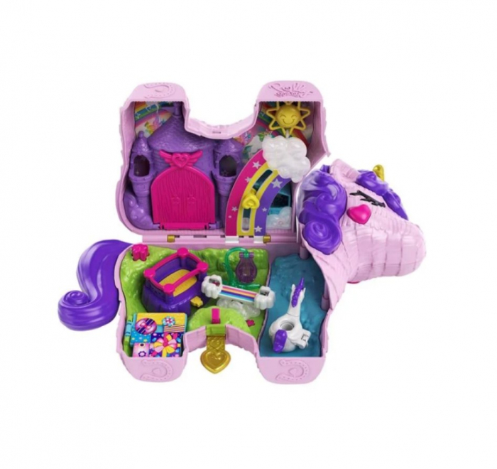 Set de joaca Polly Pocket Unicorn cu Polly si Lila [2]