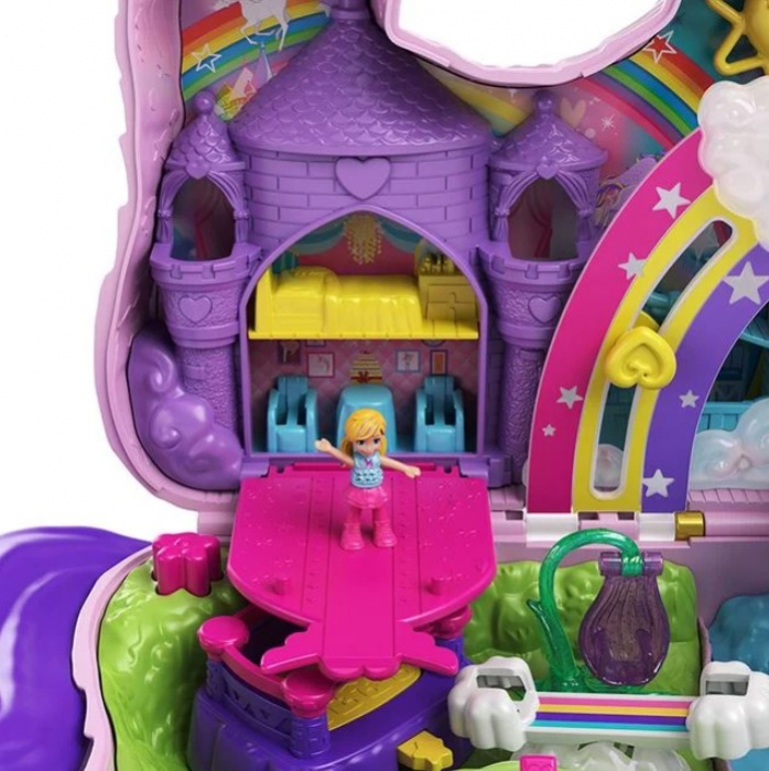 Set de joaca Polly Pocket Unicorn cu Polly si Lila [4]