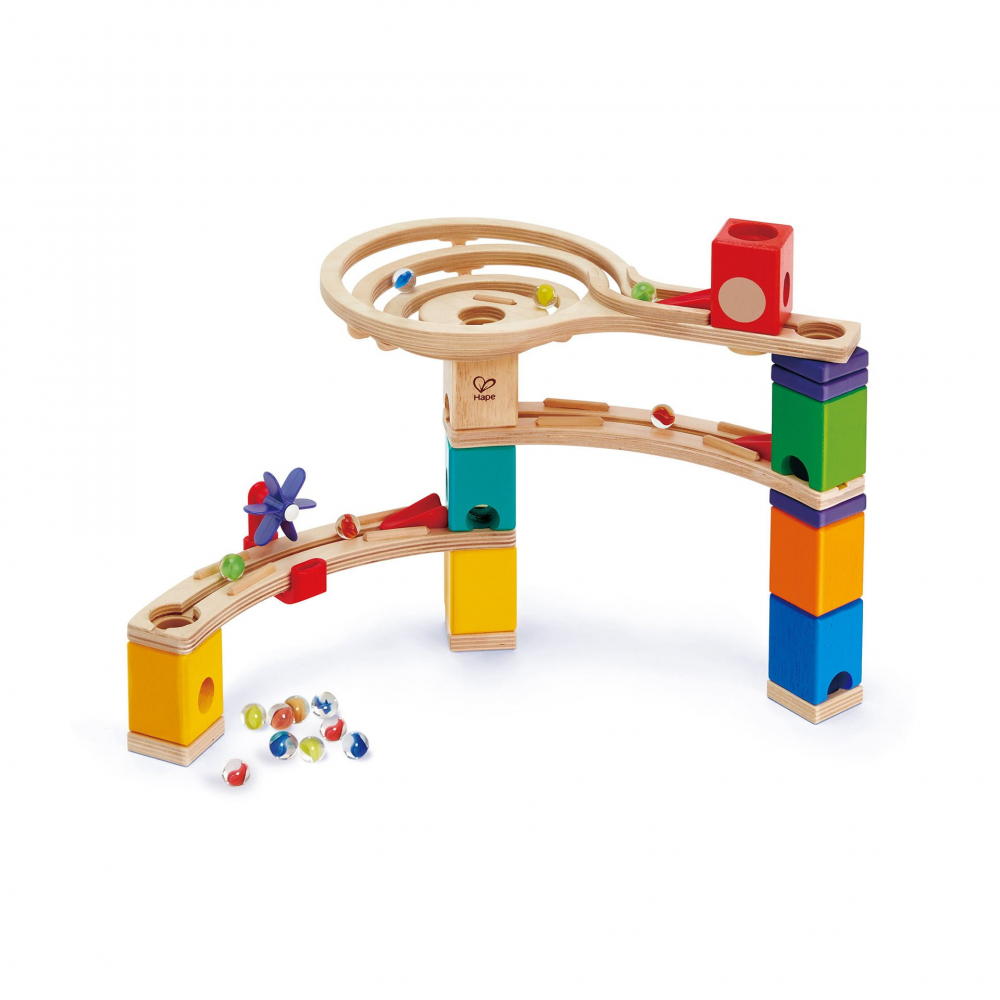 Set de joaca Quadrilla - circuit cu bile - Cursa cu 28 piese si 30 bile (58 piese),+4 ani [3]