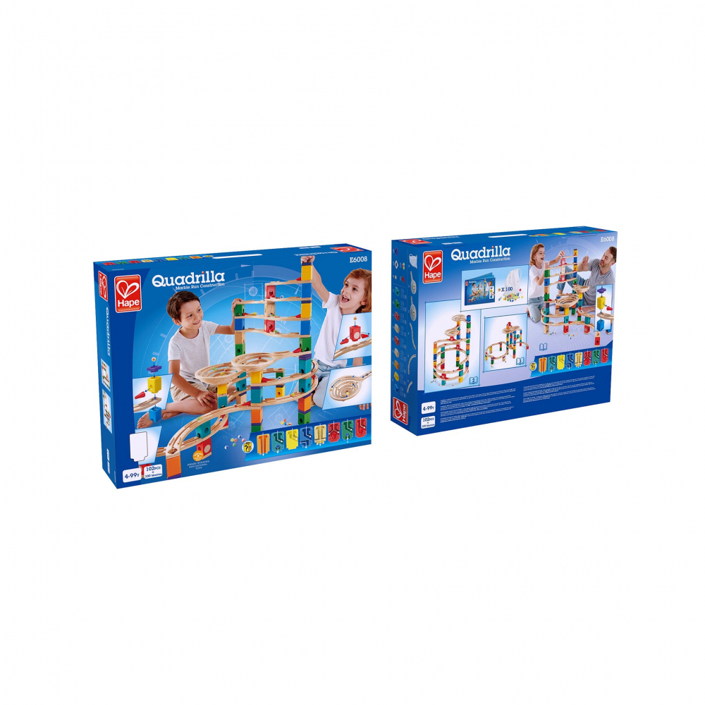 Set de joaca Quadrilla - circuit cu bile - Ultimate (198 piese), +4 ani [4]