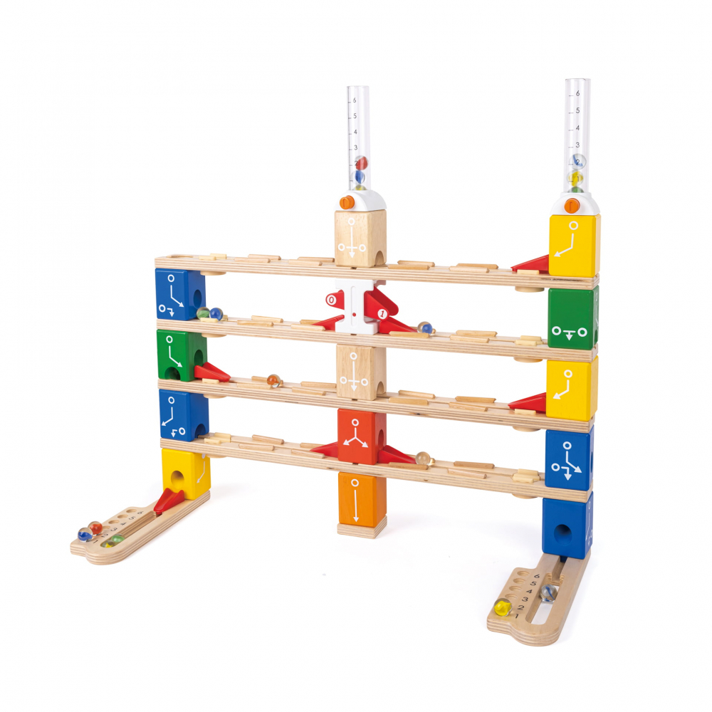 Set de joaca Quadrilla -Set de codare de baza cu 90 de piese si 40 bile (125 piese), +6 ani [3]
