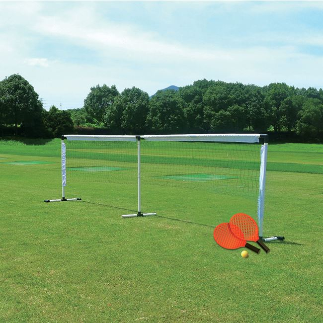 Set de joaca-Rachete de tenis cu plasa inclusa,minge  si 4 tarusi,305x60 cm [2]