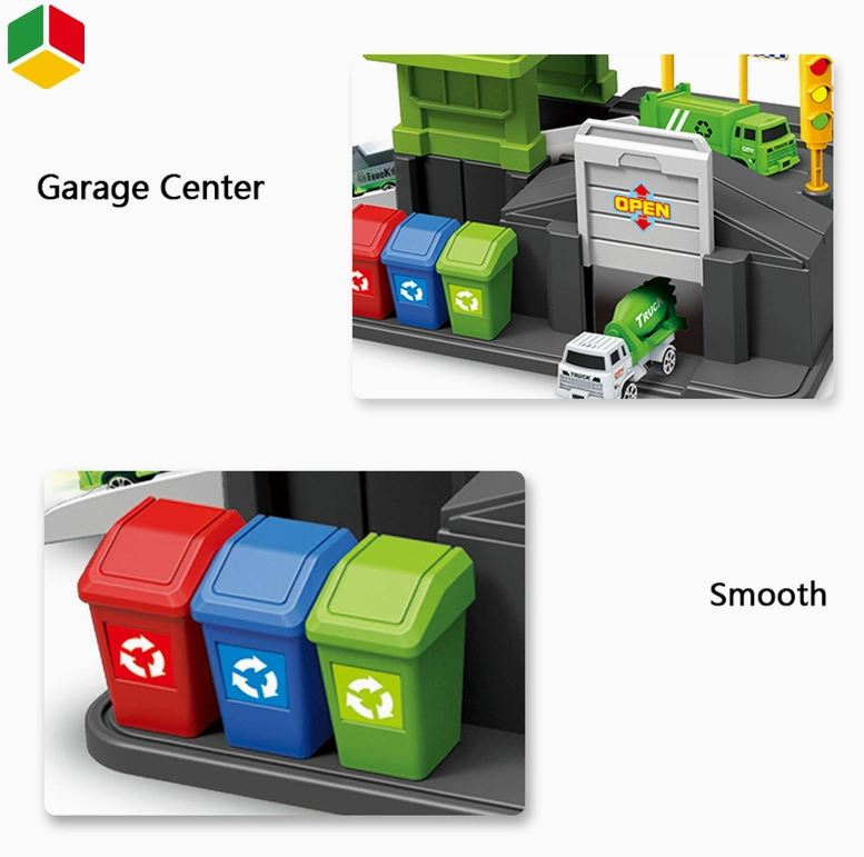 Set de joaca Reciclarea gunoiului cu covoras traseu inclus, plastic, +3 ani [2]
