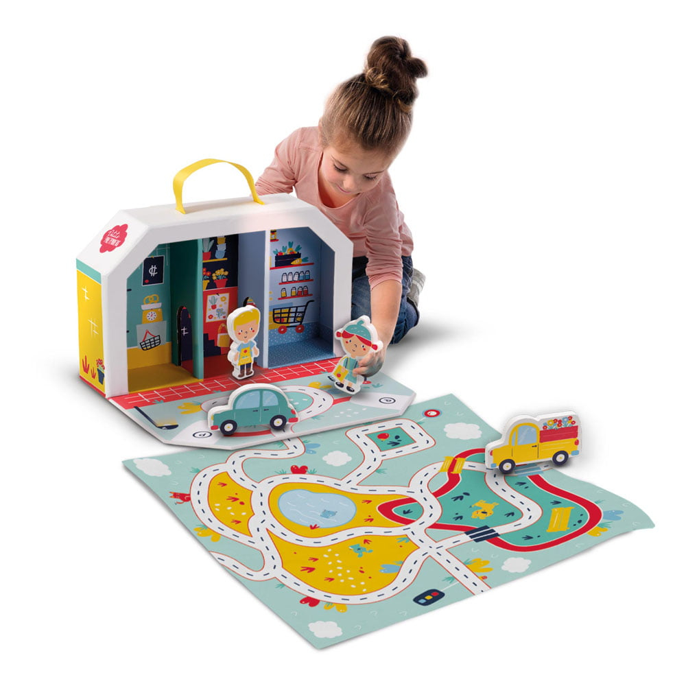 Set de joaca-Set cumparaturi cu valiza si saltea,+3 ani [2]