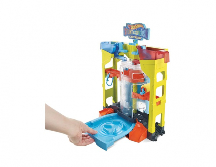 Set de joacă Stunt Splash, spălătorie auto-Hot Wheels [3]