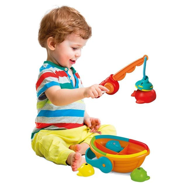 Set de jucarii pentru baie Barcuta cu pestisorii, +12 luni [3]