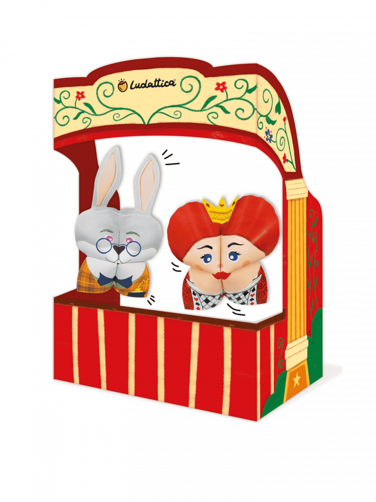 Set de Teatru de Păpuși Origami – Alice în Țara Minunilor, Ludattica, +5 ani [3]