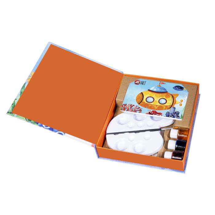 Set Desen As Art Acuarelă Peisaj Marin  [4]
