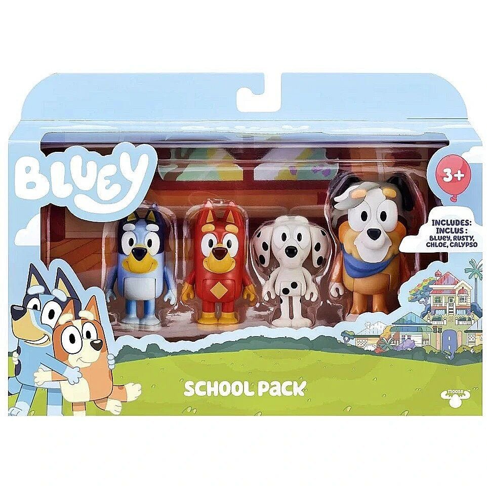 SET FIGURINE CHOOL PACK BLUEY [1]