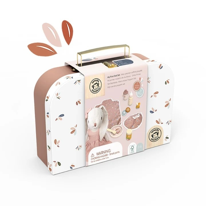 Set iepuras cu accesorii in valiza, Speedy Monkey [4]