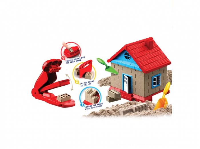 Nisip Kinetic - Set cu 12 Accesorii pentru Ore de Distracție! [2]